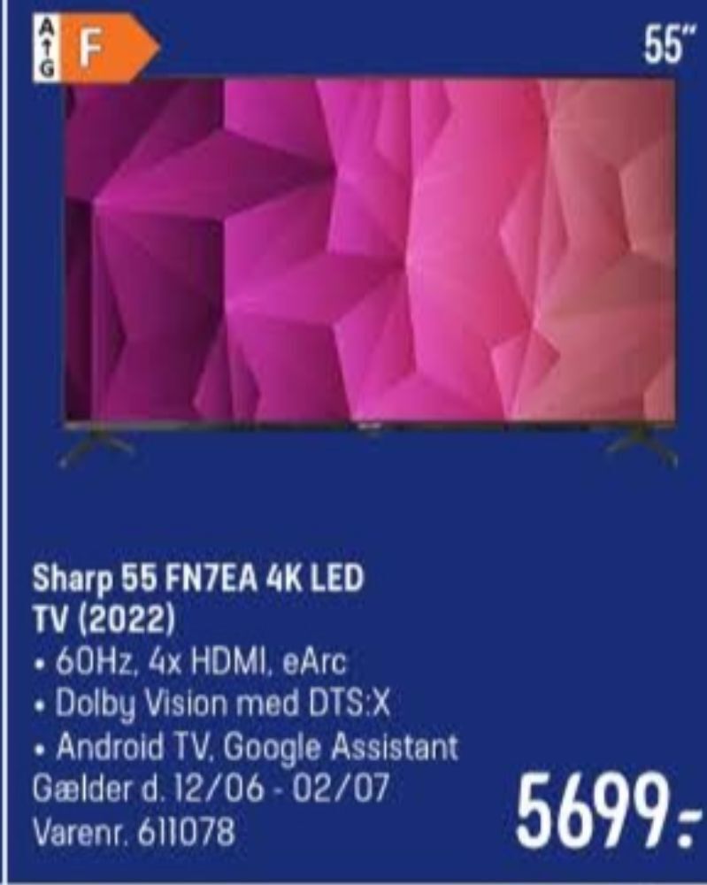 Sharp tv tilbud hos Elgiganten