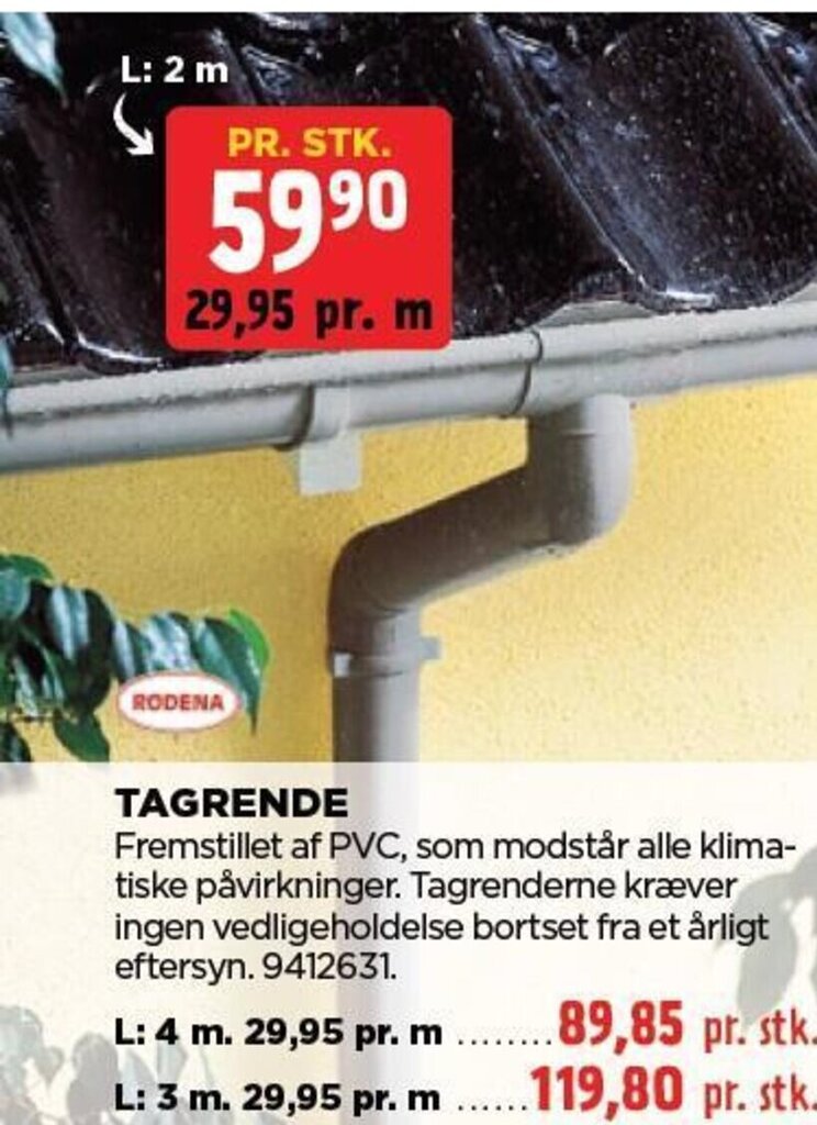 TAGRENDE tilbud hos jem & fix