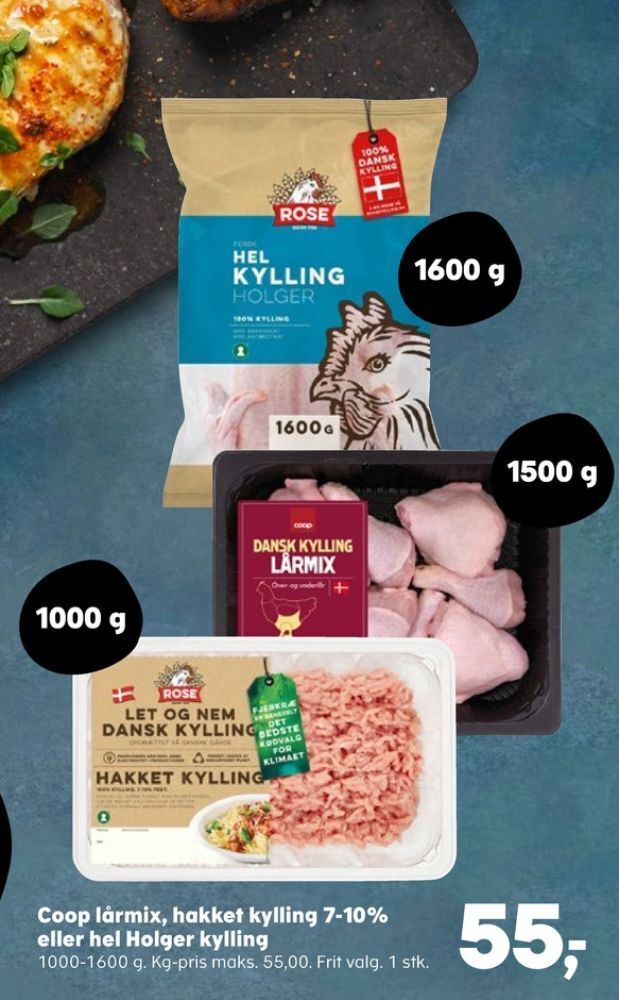 Rose kylling tilbud hos SuperBrugsen