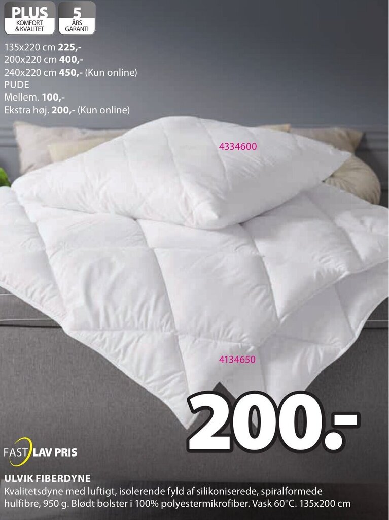 Ulvik Fiberdyne tilbud hos JYSK