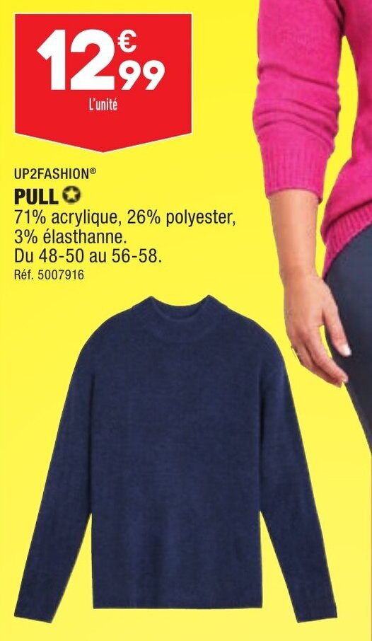 Promo Pull chez ALDI