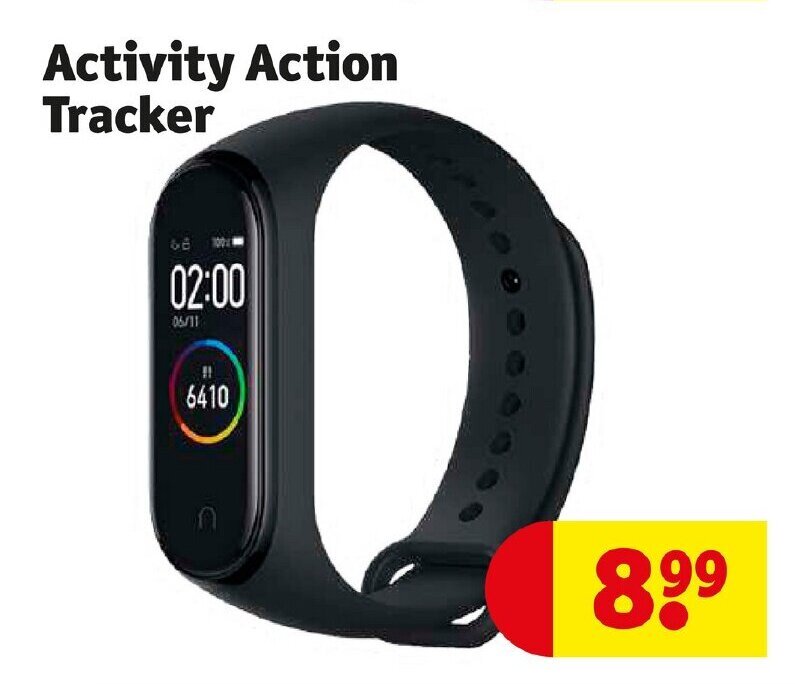 Activity Action Tracker aanbieding bij Kruidvat