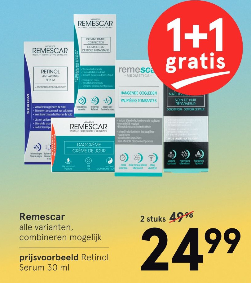 Remescar Aanbieding Bij Etos