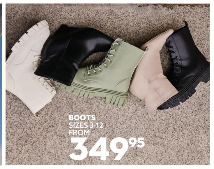 Boots offer at Ackermans