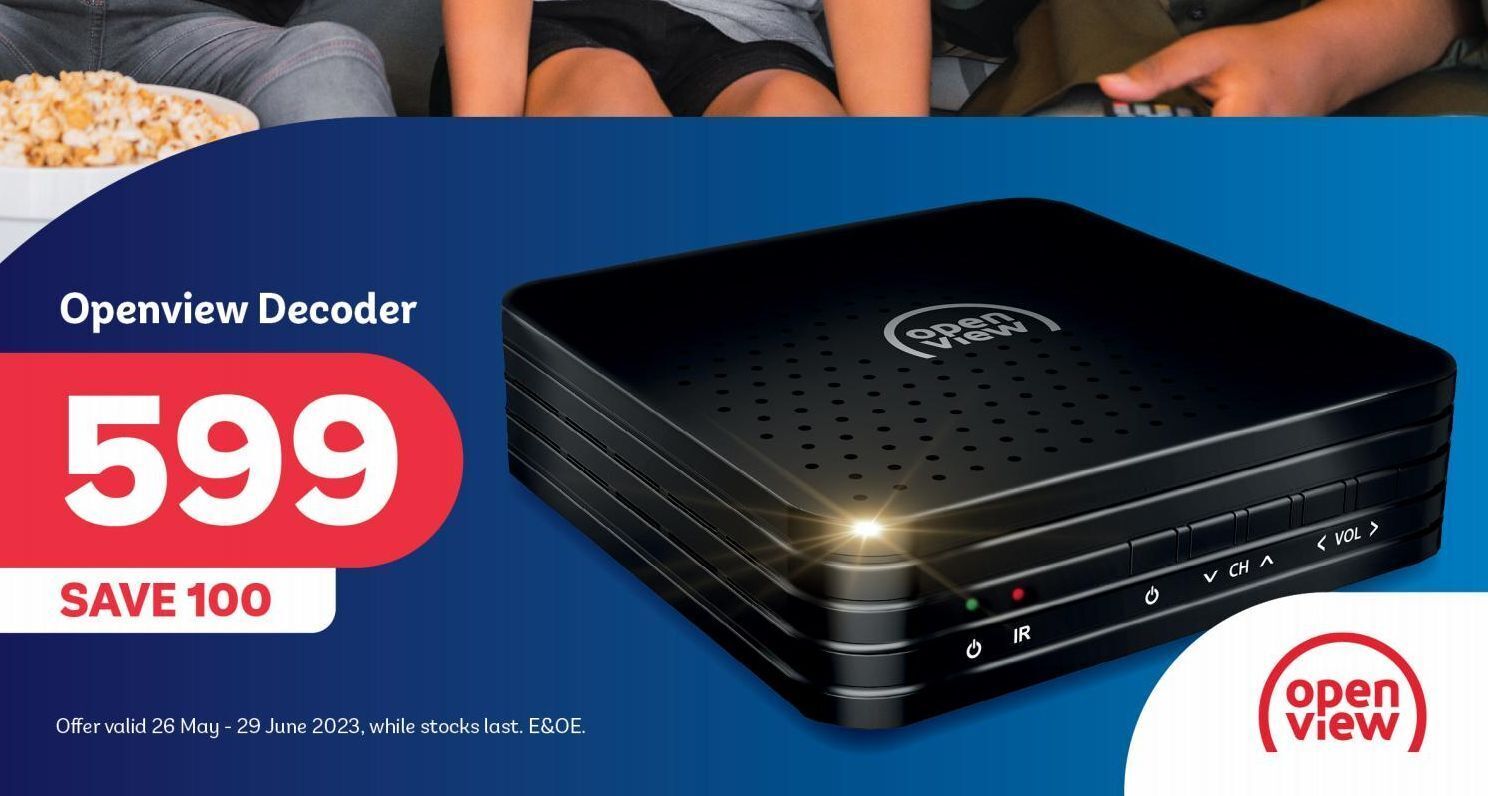 Openview decoder offer at PEP
