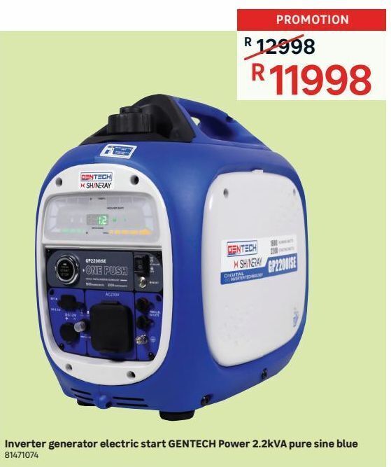 Generator offer at Leroy Merlin