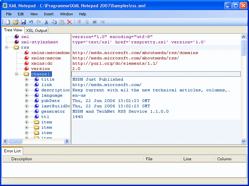 Create And Edit XML Files With The Microsoft XML Editor OpenXmlDeveloper