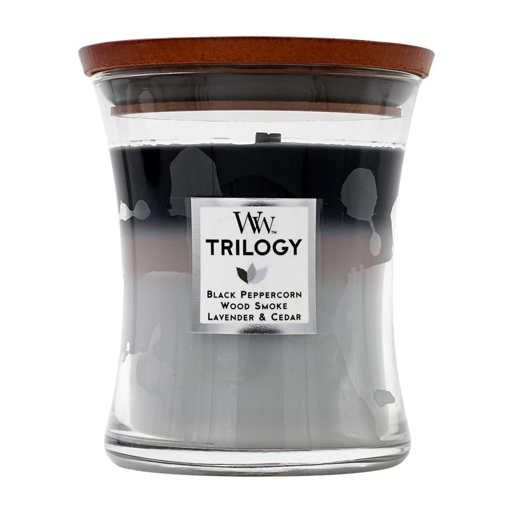 상품 상세보기 [WoodWick] 우드윅 ,트릴로지 캔들 미디엄 마운틴 에어, 275 g ,Trilogy Candle