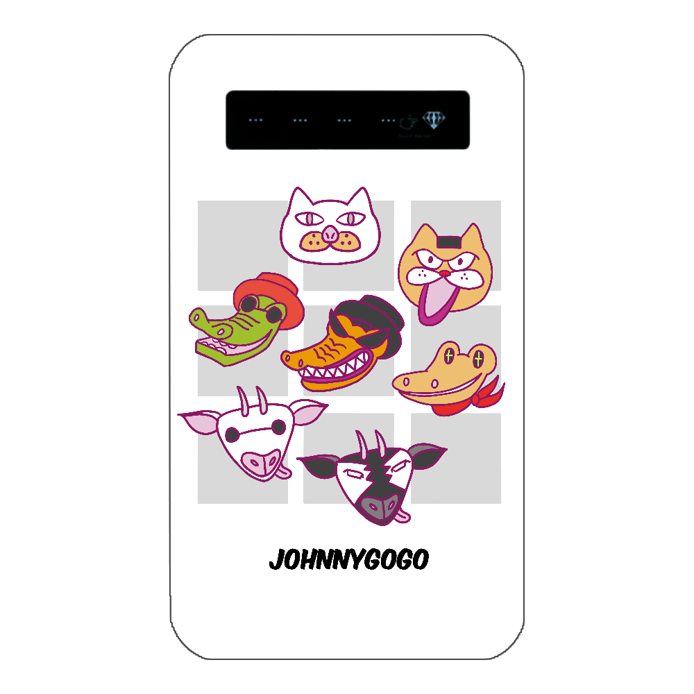 ジョニーGoGo神セブン モバイルバッテリーインジケータ有バッテリー4000mAhの商品購入ページ｜クリエイターのオリジナルグッズ販売のオリ