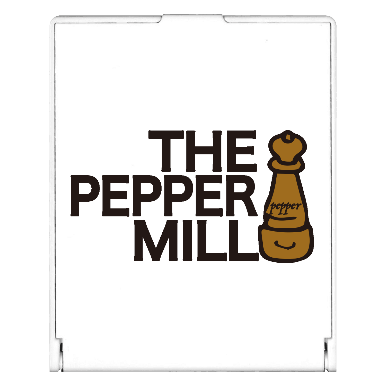 THE PEPPER MILLスクエアミラーの商品購入ページ｜クリエイターのオリジナルグッズ販売のオリラボマーケット