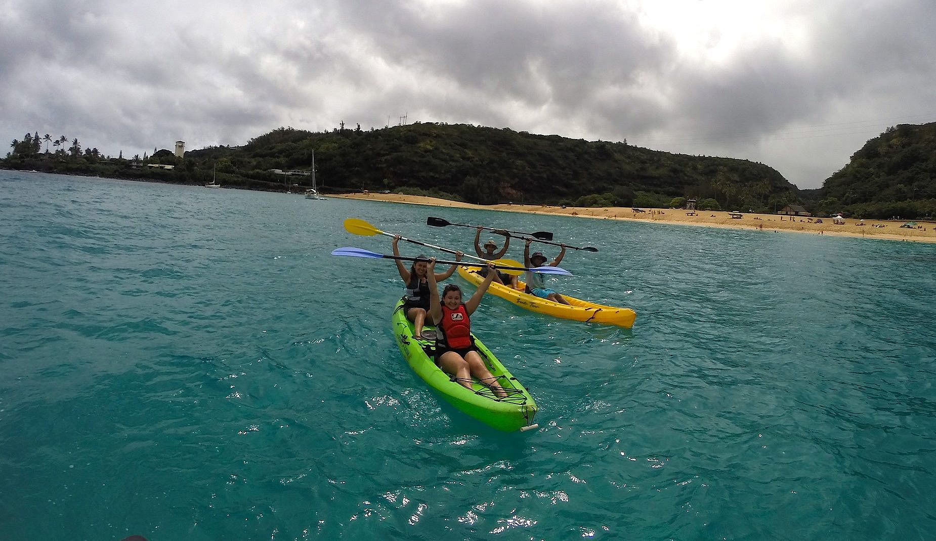 4 Hour Waimea Bay Kayak Tour in Hawaii Outguided