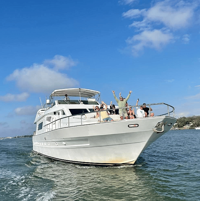 Six Hour Clearwater Beach, Florida Island Excursion 75' Yacht Rental