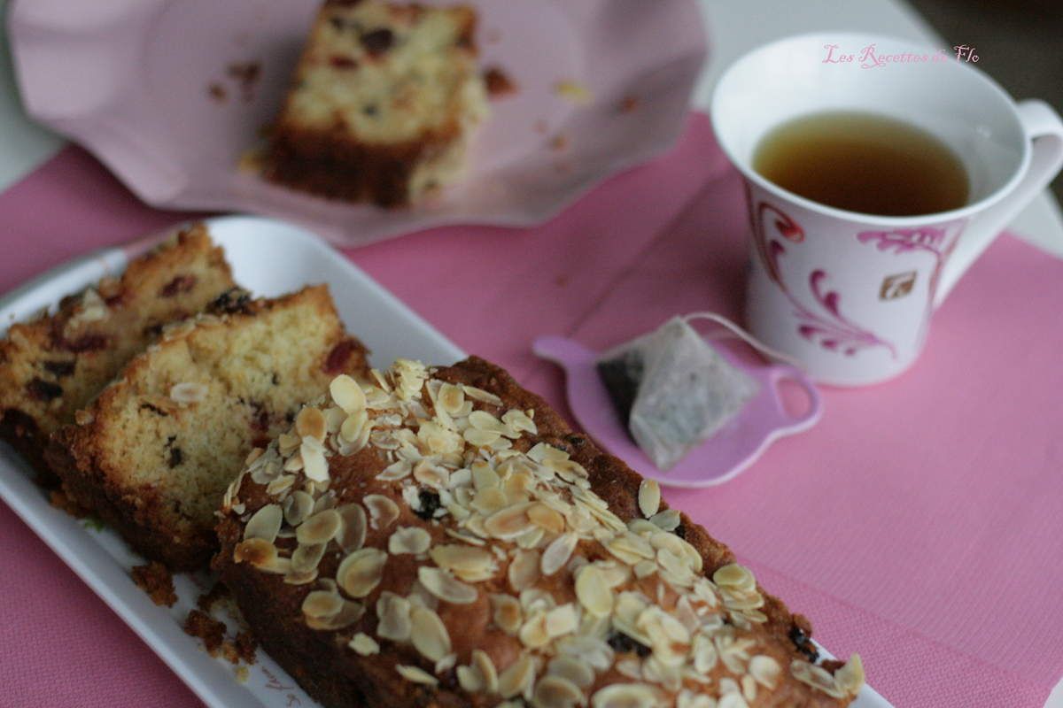Cake anglais Moelleux aux Fruits Confits Les recettes de Flo