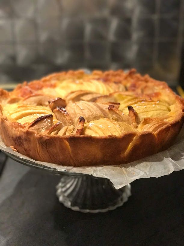 TARTE AUX POMMES FAÇON GRANDMERE Les Gourmandises d'Hakima