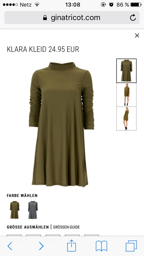 Kleid von Gina Tricot Must have! Bekommst du schon Herzrasen? ;)