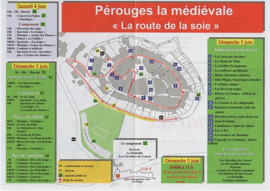 Pain Points La Médiévale de Pérouges La Mesnie de Kallungen
