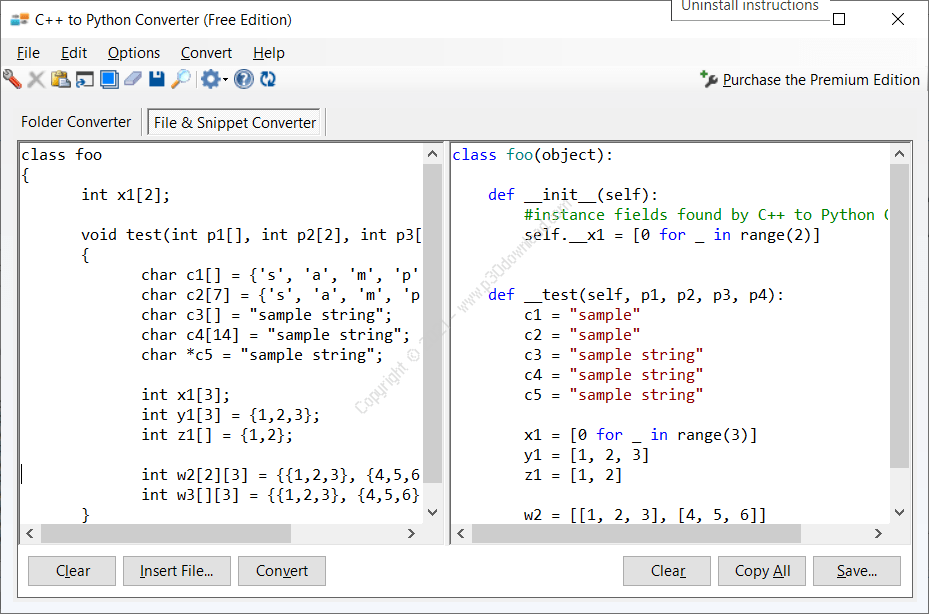 دانلود C++ to Python Converter Premium Edition v24.6.9 x64 نرم افزار