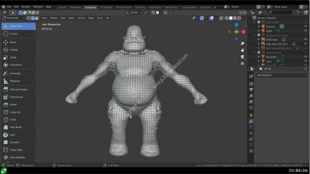 دانلود Udemy Blender Character Creator v2.0 for Video Games Design آ