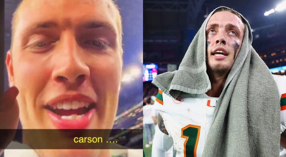 The Entire Is Losing It Over Female’s “Leaked” Carson Beck