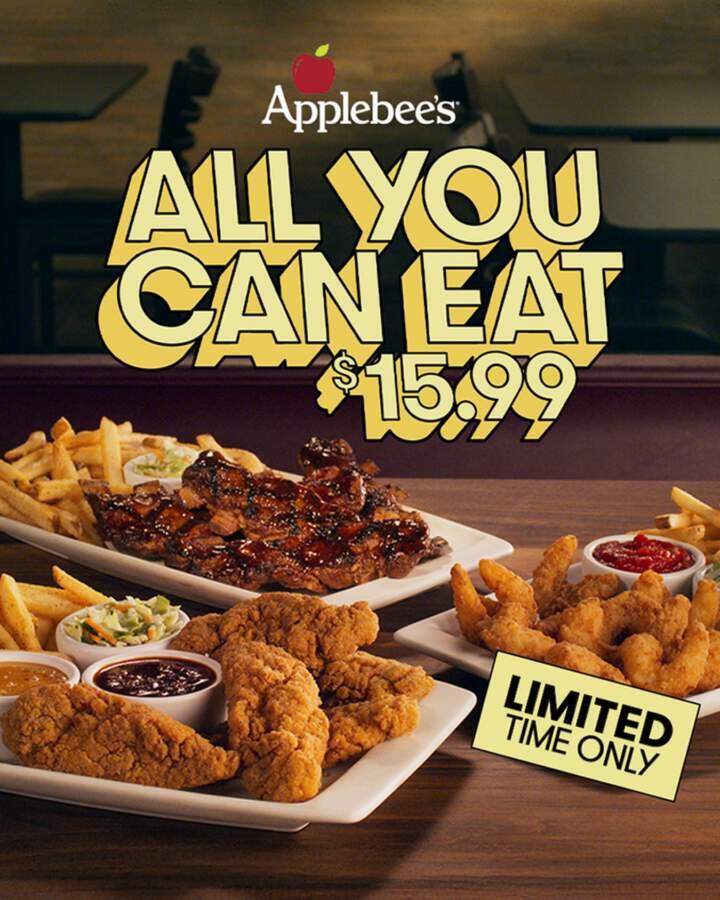 Applebees All You Can Eat Is Back Heres What Is Included For