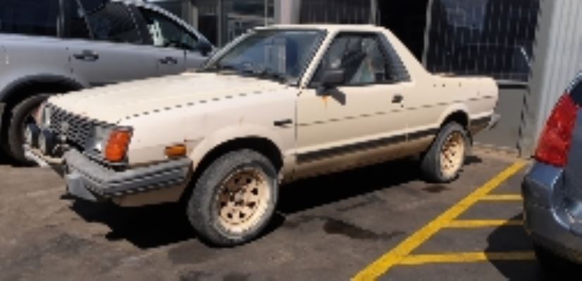 1988 SUBARU BRUMBY (4x4) 4 SP MANUAL 4X4 1.8L CARB CONTROL ARM LOWER LF
