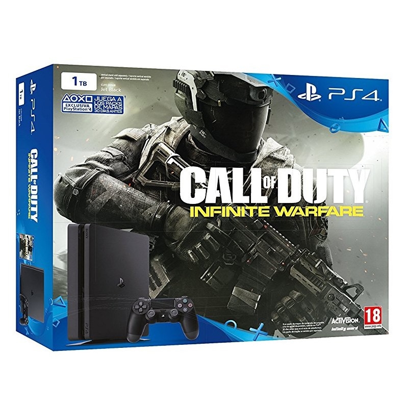 Sony PS4 PlayStation 4 Slim 1TB + Call of Duty Infinite Warfare