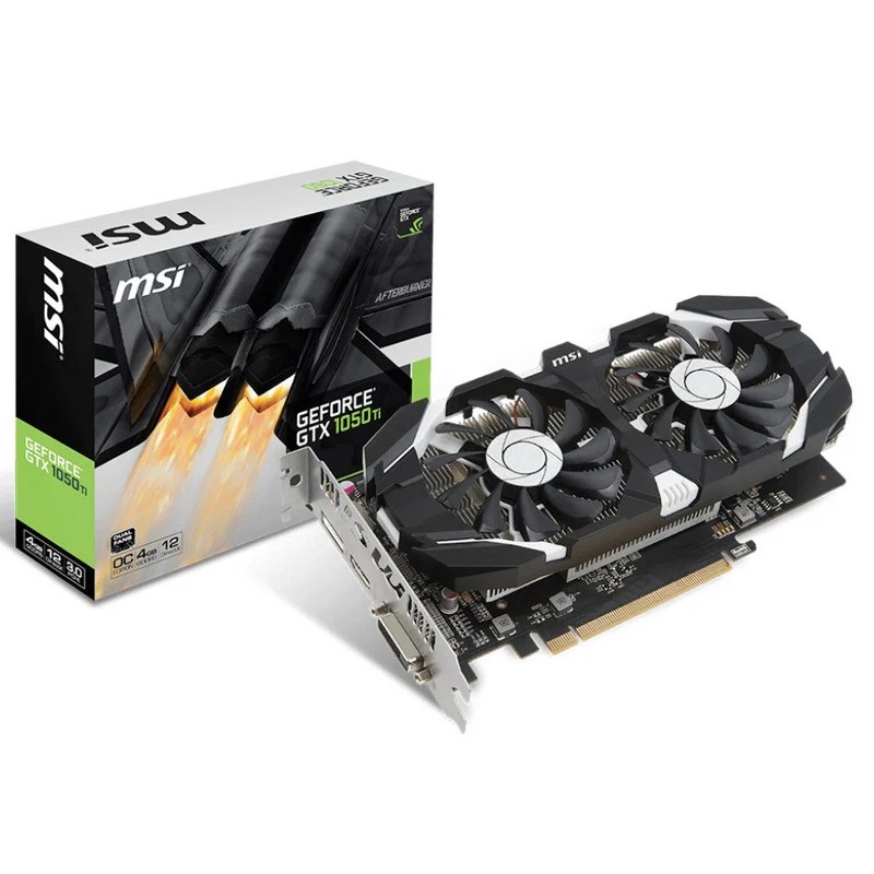 MSI GeForce GTX 1050Ti 4GT OC 4GB GDDR5