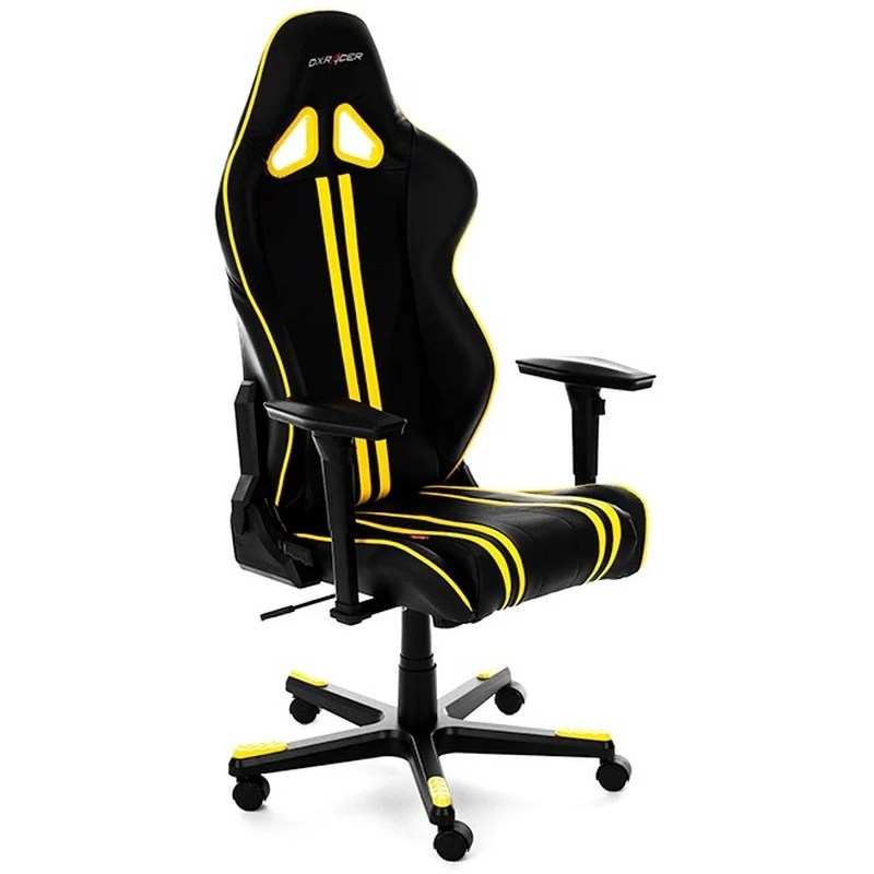 DXRacer RSeries OH/RE9/NY Silla Gaming Negra/Amarilla