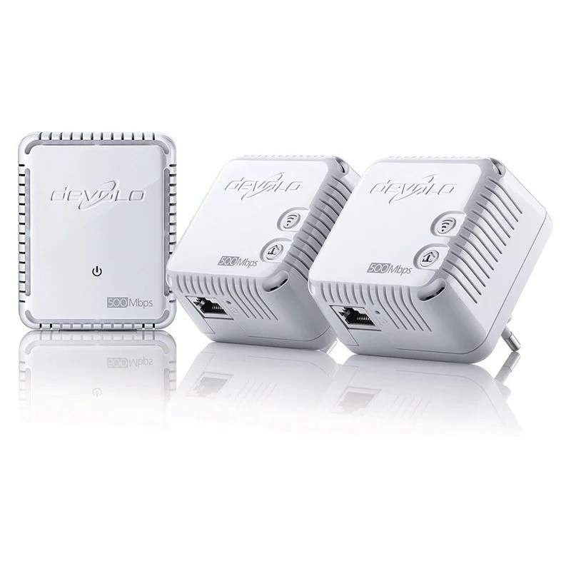 Devolo dLAN 500 WiFi Network Kit PLC Powerline 500 Mbps Devolo dLAN 500 WiFi Network Kit PLC Powerline 500 Mbps