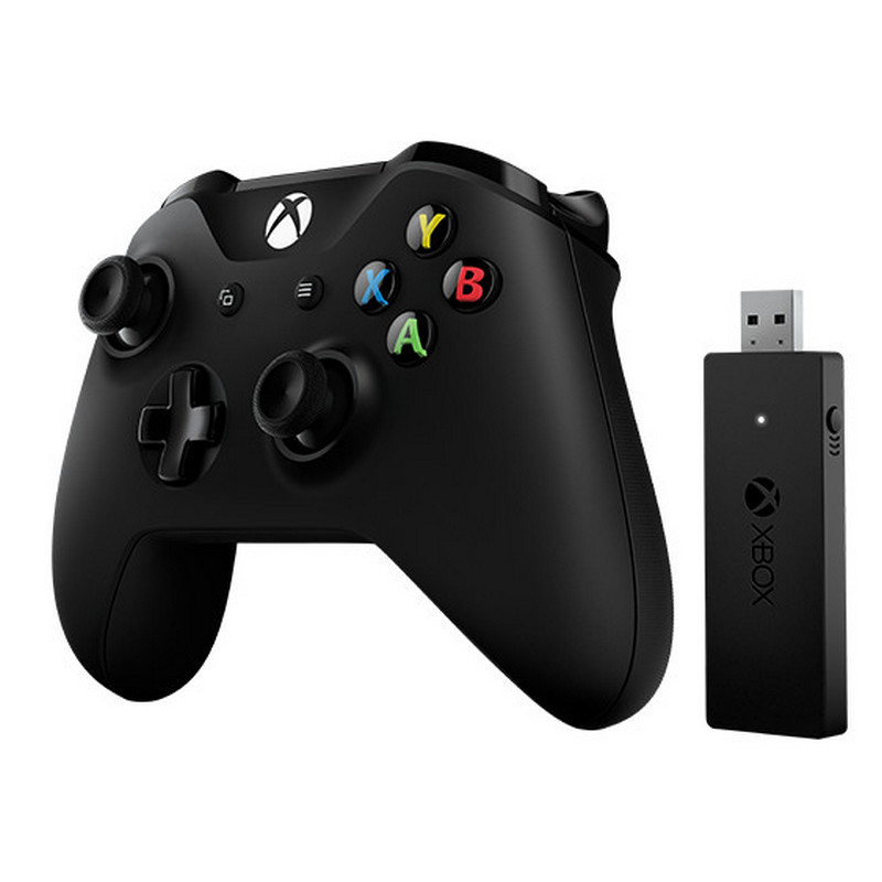 Microsoft Xbox Controller Comando para PC + Adaptador Wireless PC