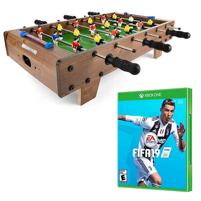 Pack FIFA 19 Xbox One + TableTop Foosball Futbolín de Mesa