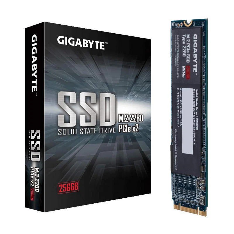 Gigabyte SSD M.2 256GB 2290 PCIe x2 NVMe