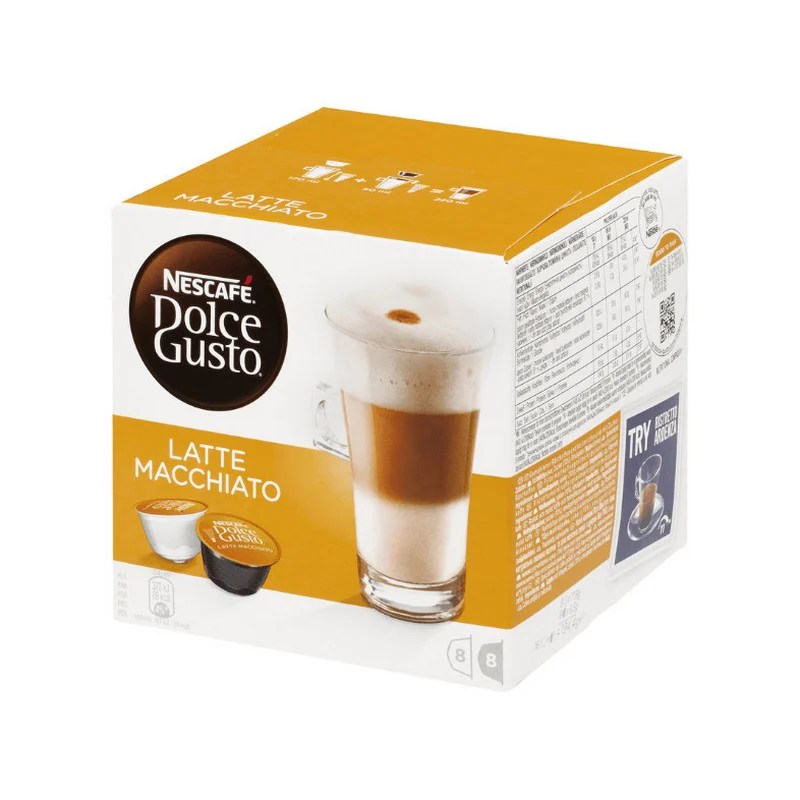 Nescafé Dolce Gusto Latte Macchiato 8 + 8 Cápsulas