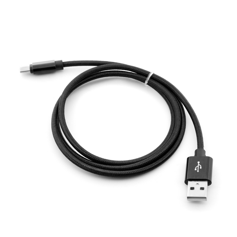 Unotec Cable USBC Nylon Negro 2m
