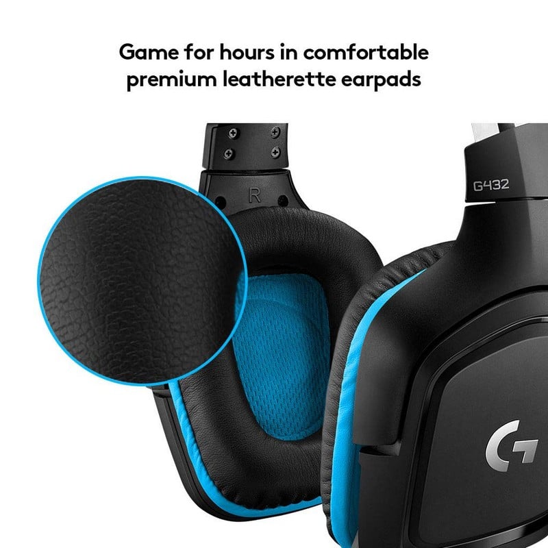 Logitech G432 Headset Gaming 7.1