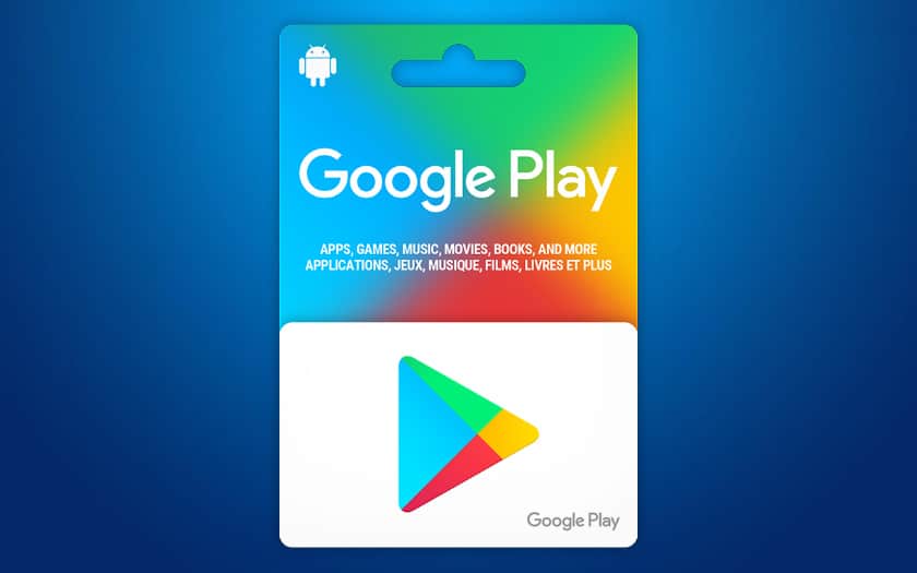 Google Play Store comment utiliser une carte cadeau prépayée