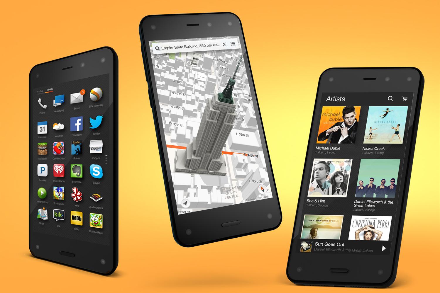 Amazon Fire Phone officiel prix, date de sortie et fiche technique