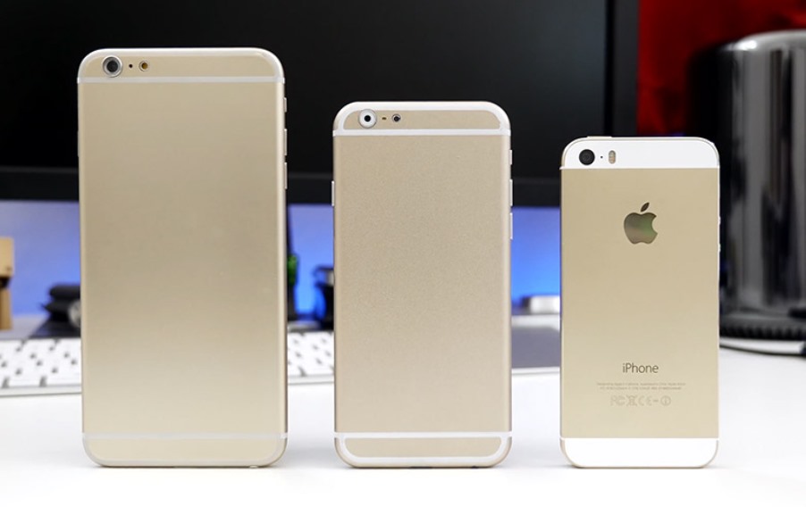 iPhone 6 vs smartphones Android comparatif des bordures