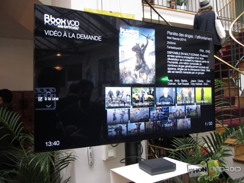 Bbox Miami prise en main de la première box sous Android