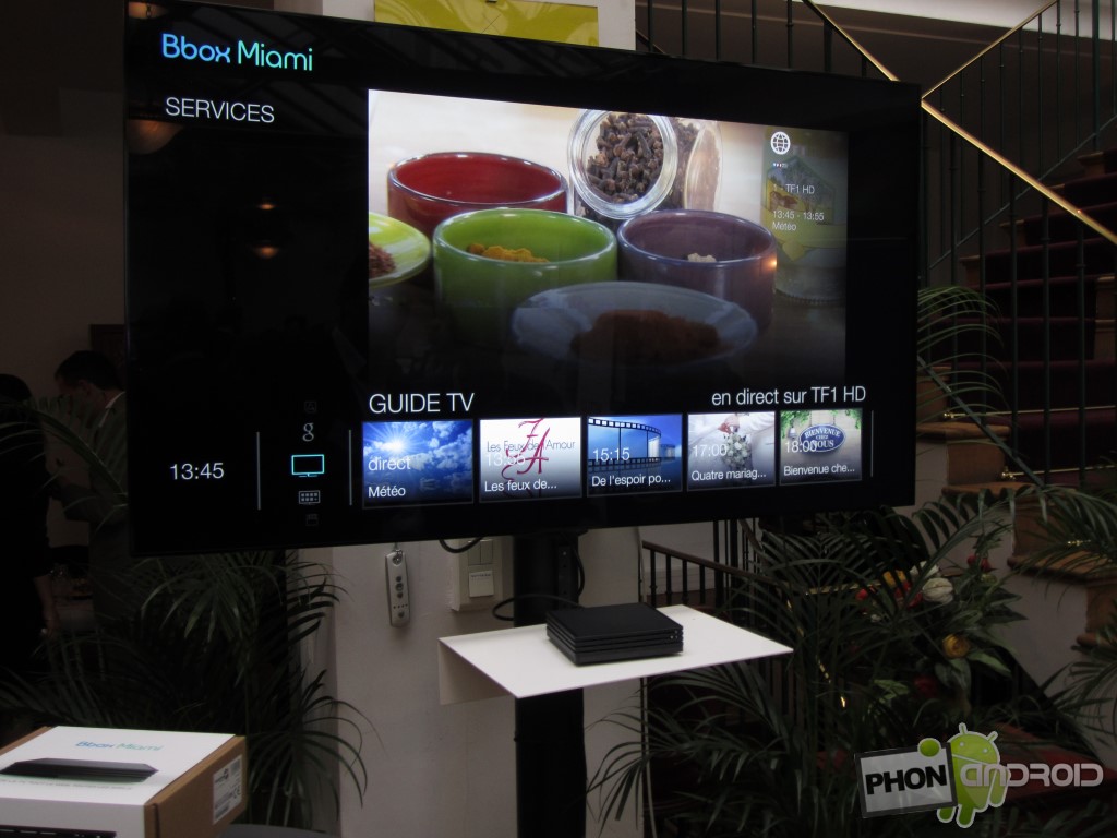 Bbox Miami prise en main de la première box sous Android