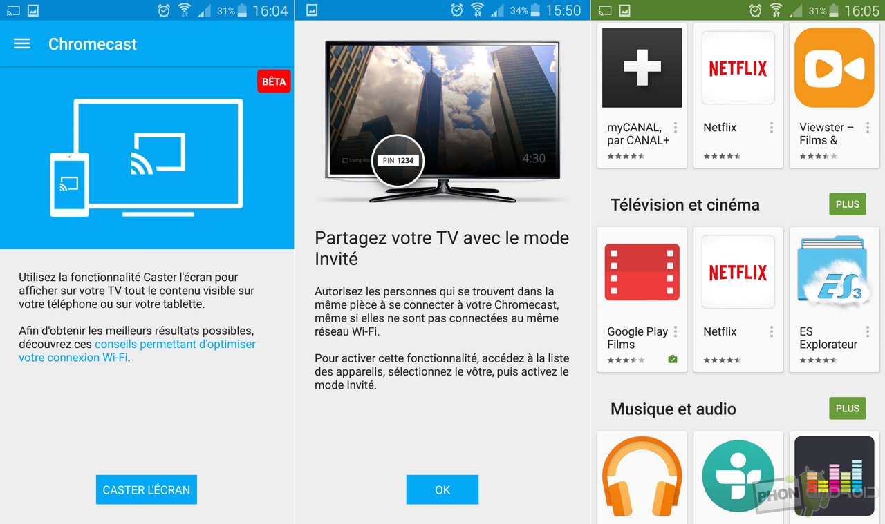 Tutoriel Chromecast comment l'installer et le configurer