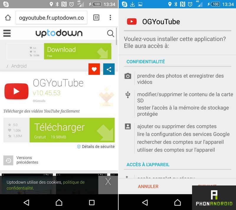 YouTube comment écouter de la musique en arrière plan