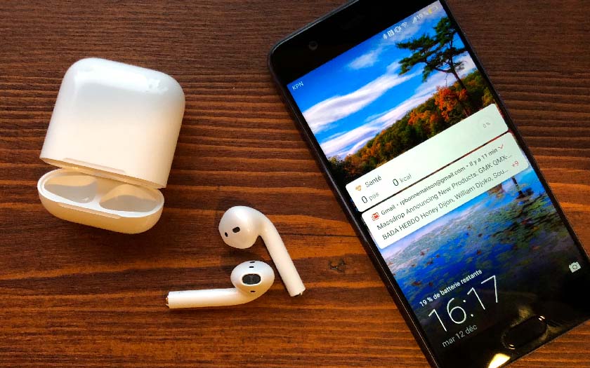 AirPods comment les connecter sur un smartphone Android