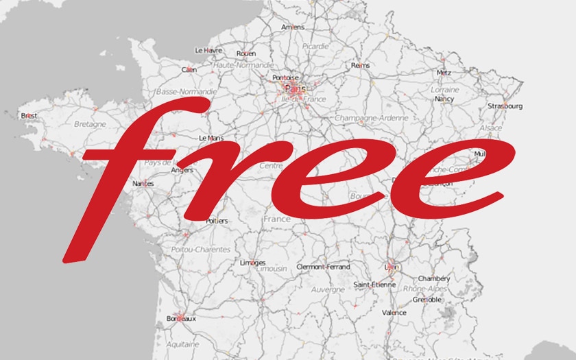 Carte De Couverture Fibre Free Free publie enfin une carte de couverture et d'éligibilité à la fibre