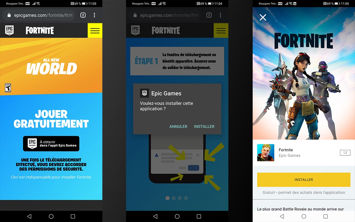 Fortnite Android APK comment télécharger le jeu sur votre smartphone