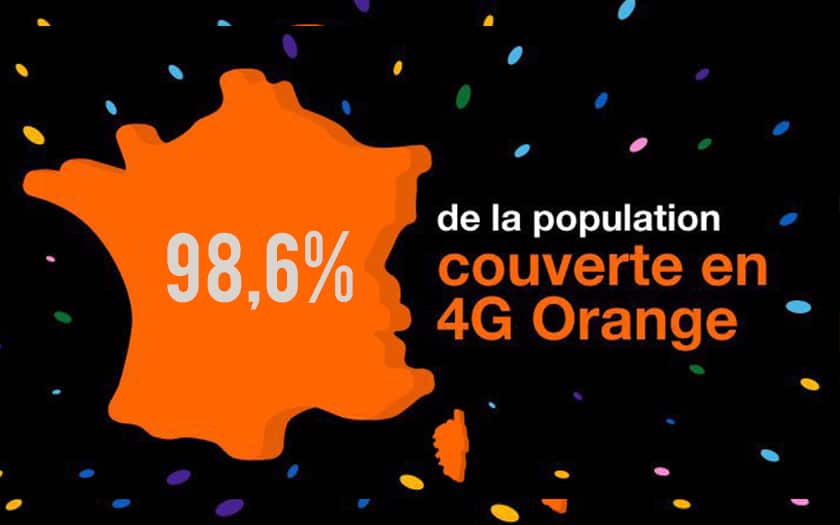 Couverture Reseau 4G Orange Orange couvre 98,6 de la population en 4G, un peu moins que Bouygues
