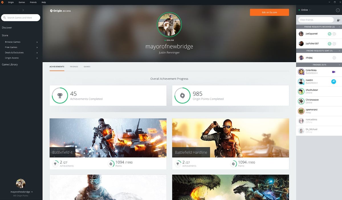 EA élimine la marque Origin avec la nouvelle application EA Desktop