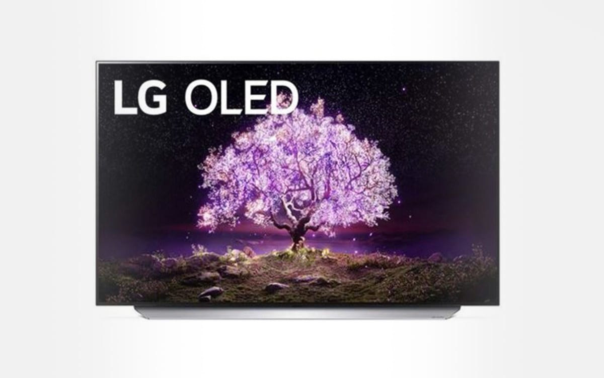 The LG 55C1 OLED TV (139 cm), compatible with 4K 120 FPS on PS5 and