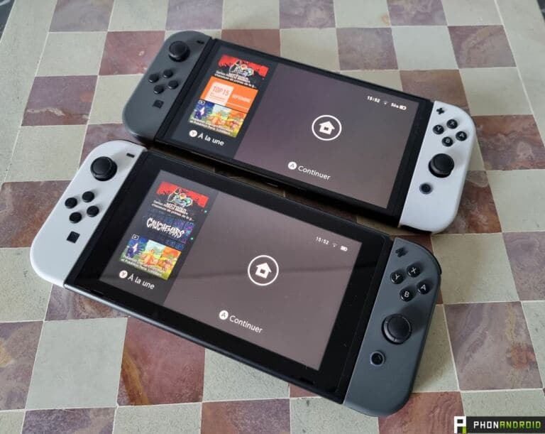 Nintendo Switch OLED vs Switch Lite et classique quelles différences