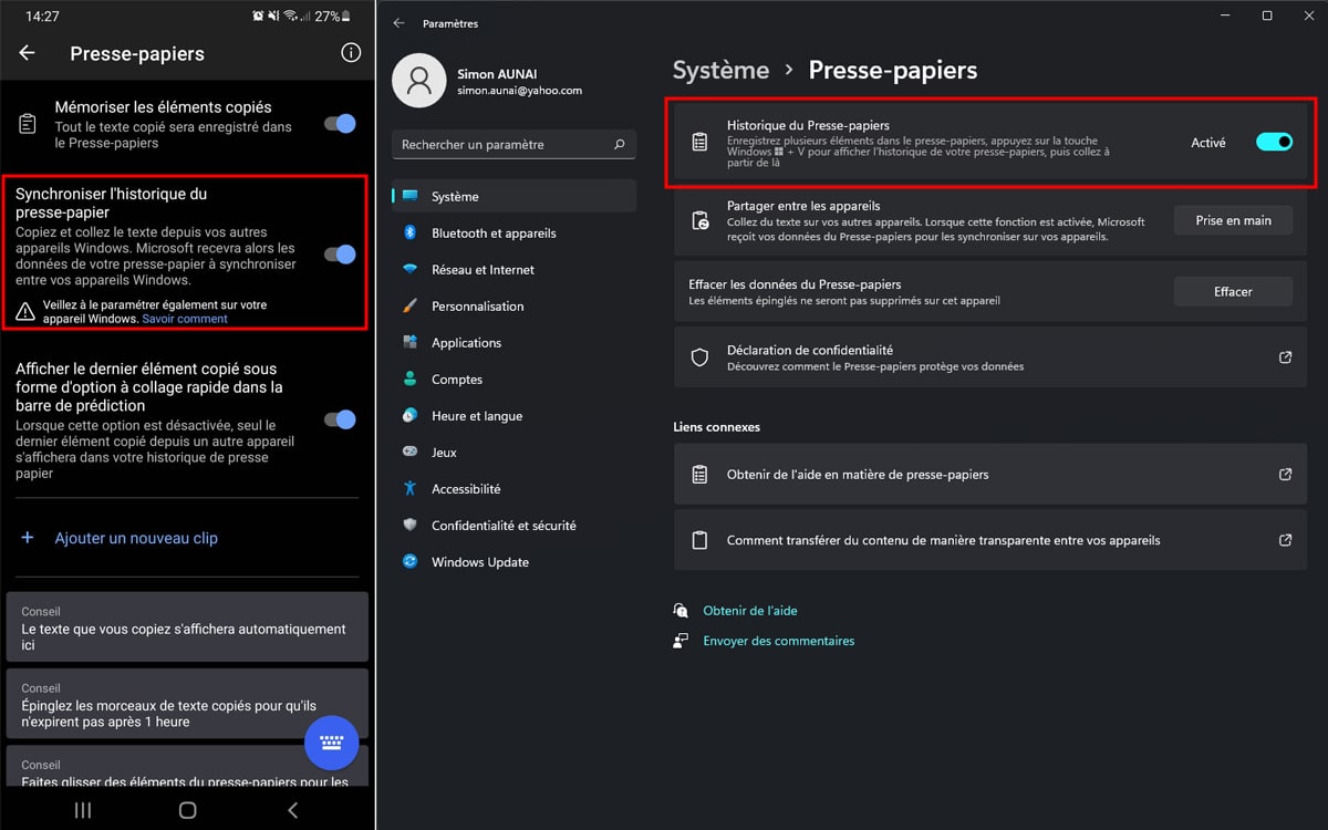 Windows 10, 11 vous pouvez désormais effectuer un copiercoller